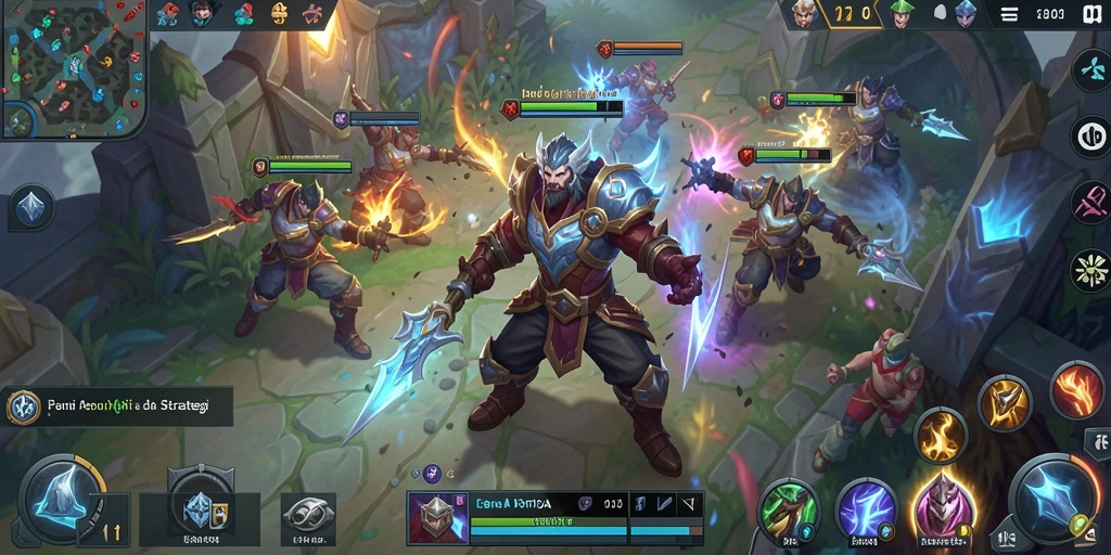 Tampilan gameplay MOBA yang seru dan dinamis di CERITOTO.