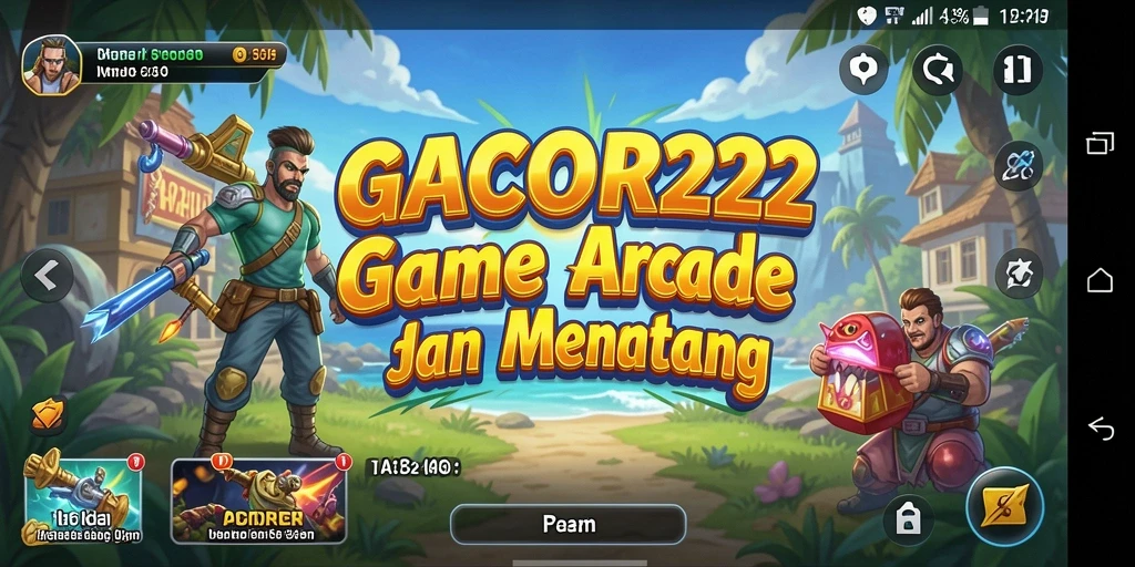 Tampilan gameplay seru dari GACOR22 yang menampilkan aksi Arcade.