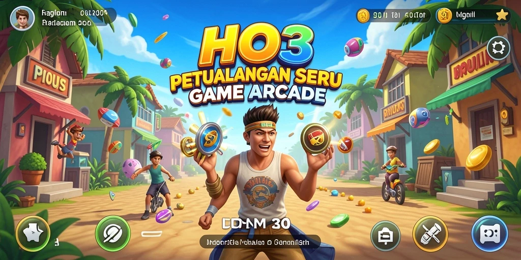 Screenshot menampilkan aksi seru dalam gameplay HO3 yang penuh tantangan.