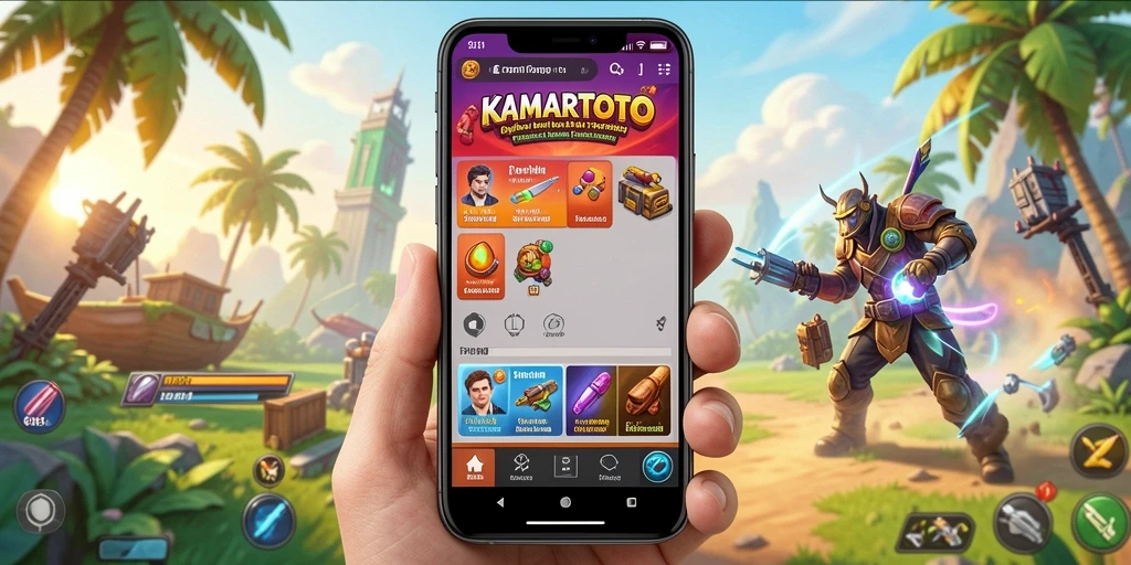 Screenshot KAMARTOTO menampilkan antarmuka aplikasi Utility yang ramah pengguna.
