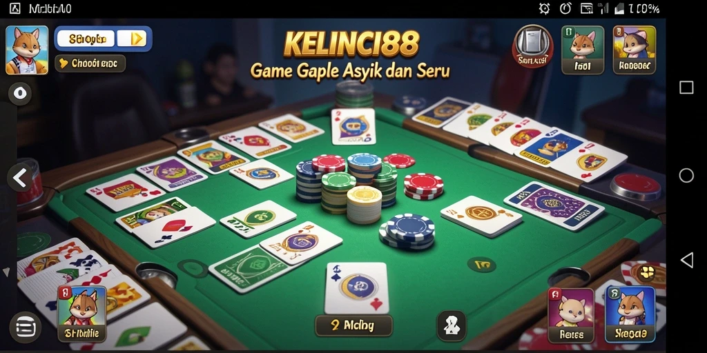 Tampilan utama gameplay KELINCI88 yang seru dan interaktif.