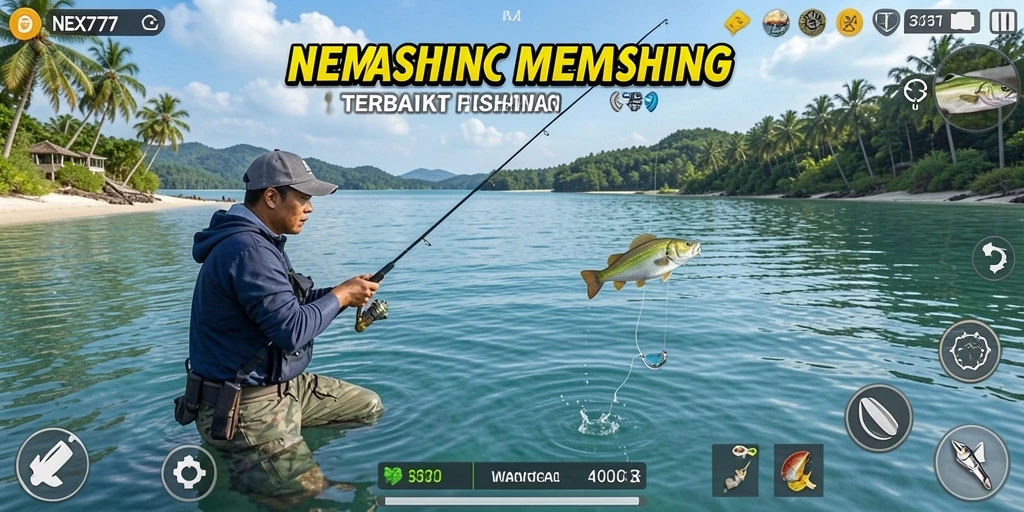 Gameplay NEX777 menampilkan pengalaman memancing yang seru dan memikat.