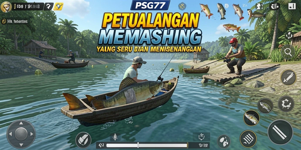 Tangkapan ikan yang menakjubkan dalam PSG77.
