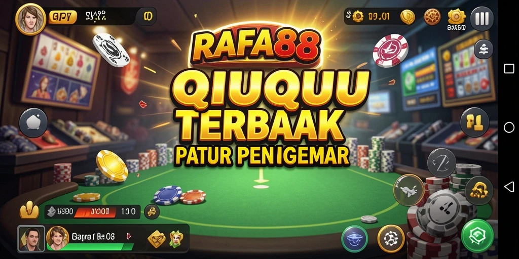 Screenshot utama RAFA88 menampilkan gameplay QiuQiu yang mendebarkan.