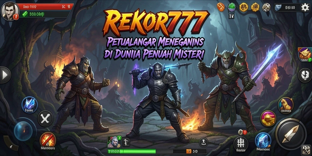 Tampilan gameplay <strong>REKOR777</strong> yang menantang dan seru selama petualangan.