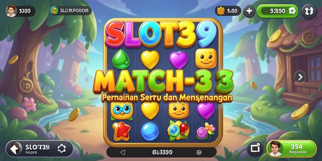 Menampilkan gameplay seru dan warna-warni dari SLOT39.