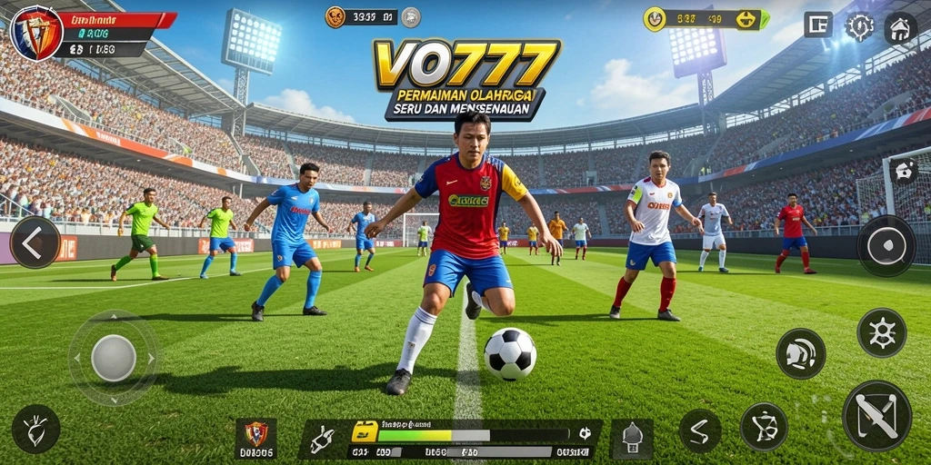 Gameplay seru olahraga yang menantang dan interaktif.
